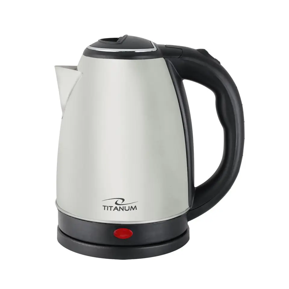 ⁨Titanum TKK102X Electric kettle 1.8L 1800W Inox Silver⁩ at Wasserman.eu