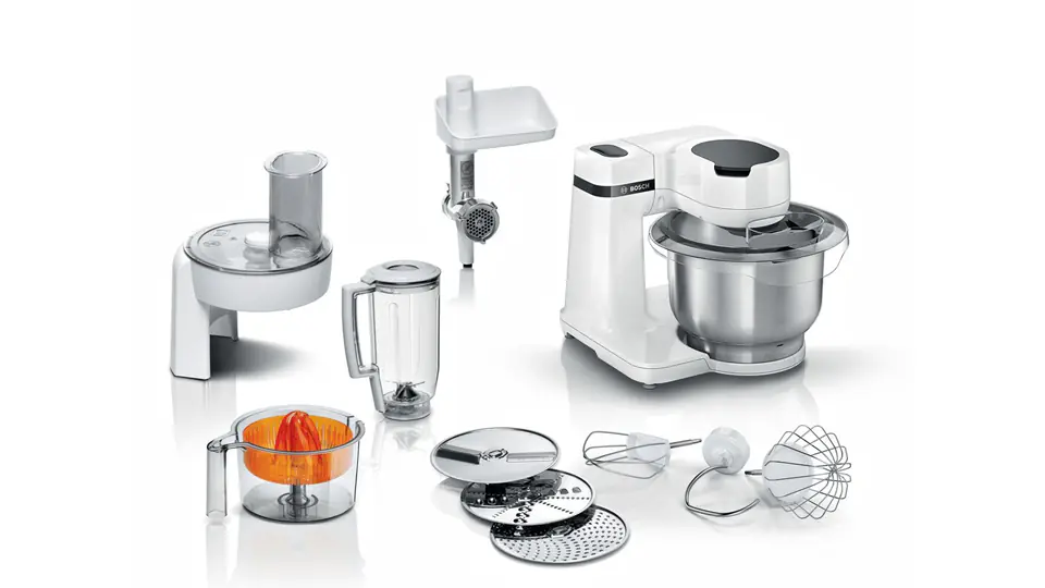 Bosch Serie 2 MUM food processor 700 W 3.8 L White at Wasserman.eu