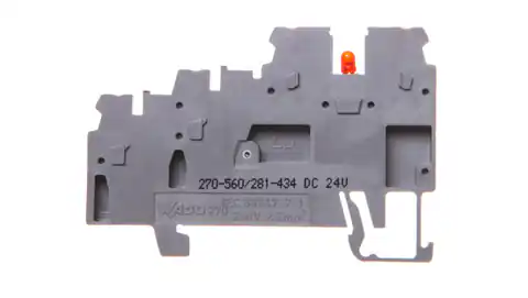 ⁨Złączka 3-przewodowa do czujników z LED szara 270-560/281-434⁩ w sklepie Wasserman.eu