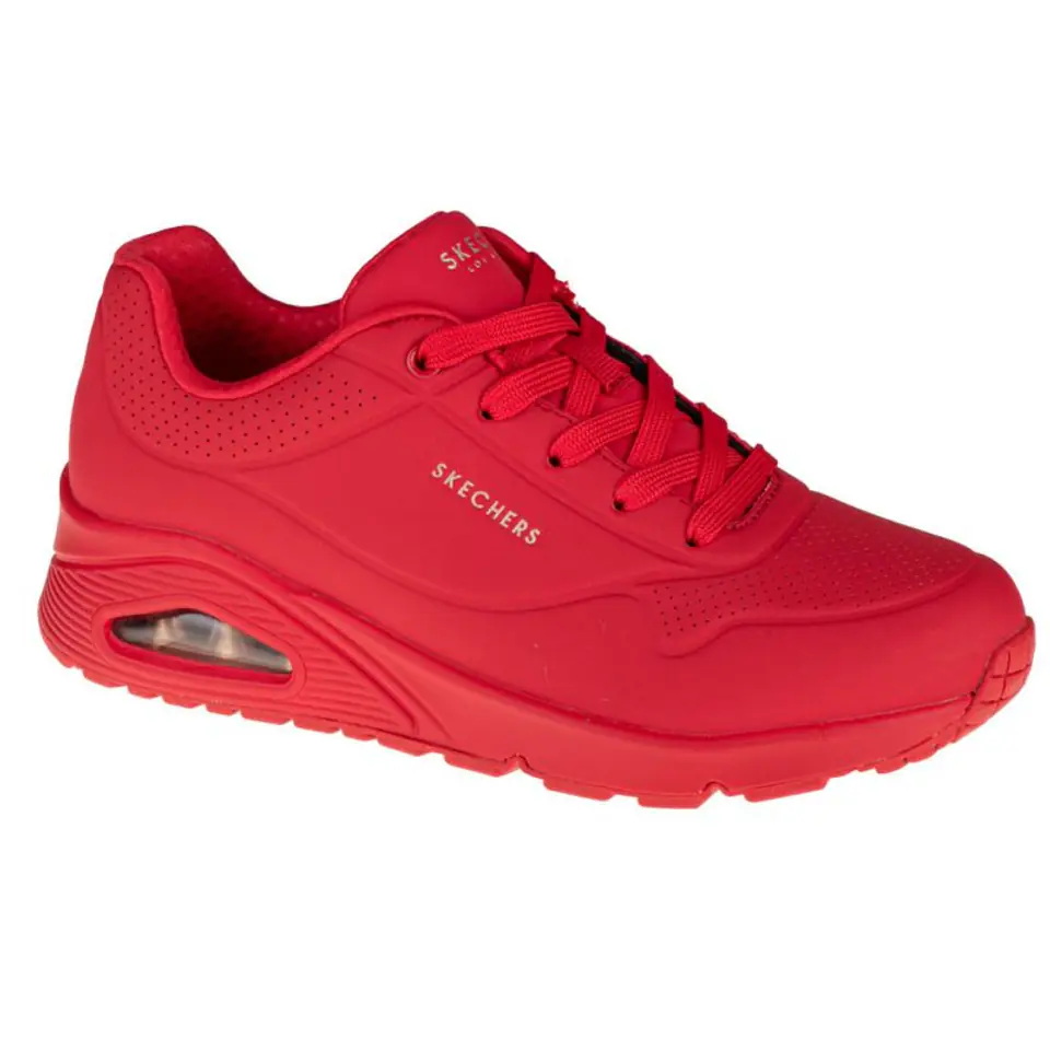 ⁨Buty Skechers Uno-Stand on Air W 73690 (kolor Czerwony, rozmiar 36)⁩ w sklepie Wasserman.eu