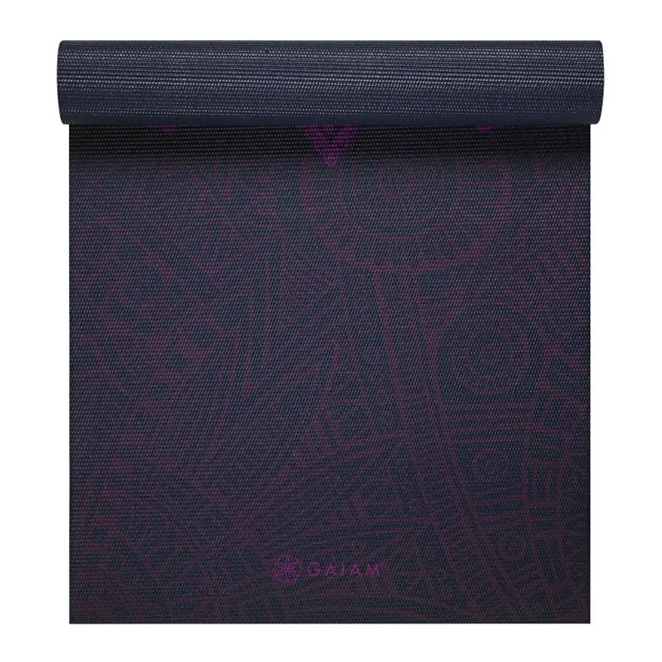 Mata do Jogi Gaiam Plum Sundial 6 mm (kolor Granatowy) w sklepie Wasserman.eu