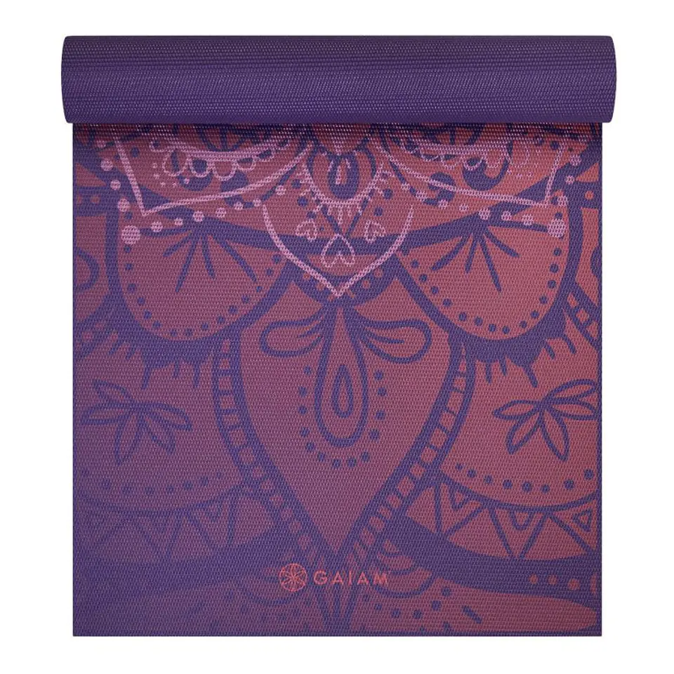 Mata do Jogi Gaiam Premium Athenian Rose 6 mm (kolor Fioletowy) w sklepie Wasserman.eu