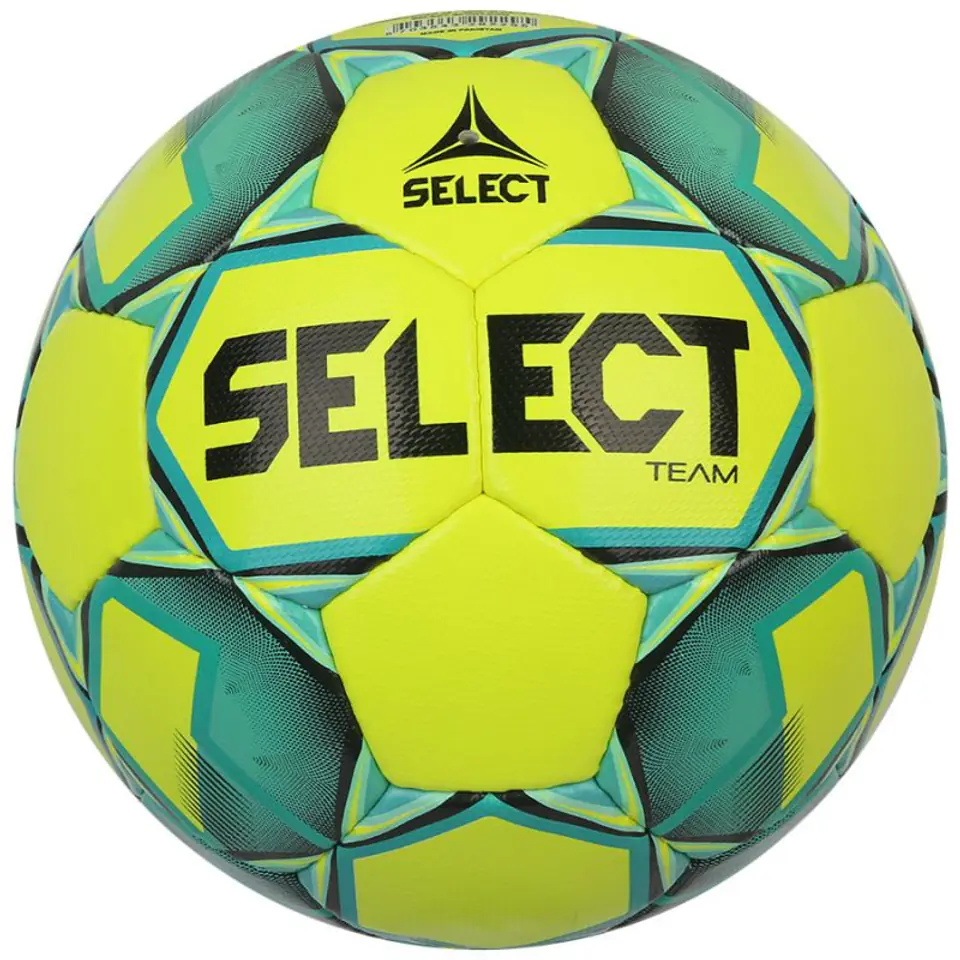 ⁨Piłka Select Team FIFA Basic (kolor Zielony. Żółty, rozmiar 5, rozmiar 5)⁩ w sklepie Wasserman.eu