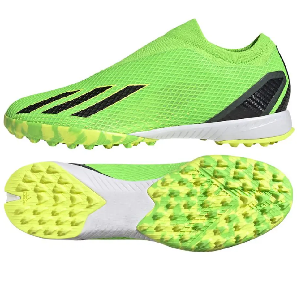 ⁨Buty piłkarskie adidas X Speedportal.3 LL TF M (kolor Zielony, rozmiar 41 1/3)⁩ w sklepie Wasserman.eu