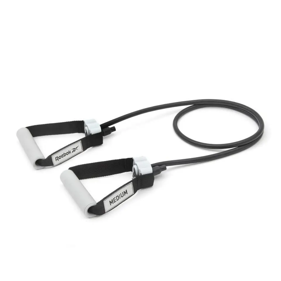 ⁨Regulowana guma Reebok Fitness (kolor Biały. Czarny)⁩ w sklepie Wasserman.eu