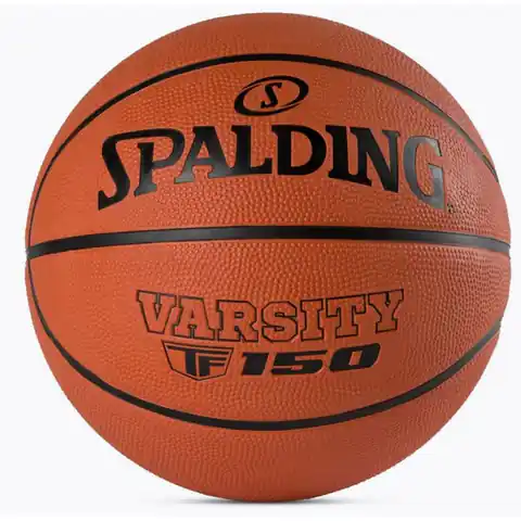 ⁨Piłka do koszykówki Spalding Varsity TF-150 (kolor Pomarańczowy, rozmiar 5)⁩ w sklepie Wasserman.eu