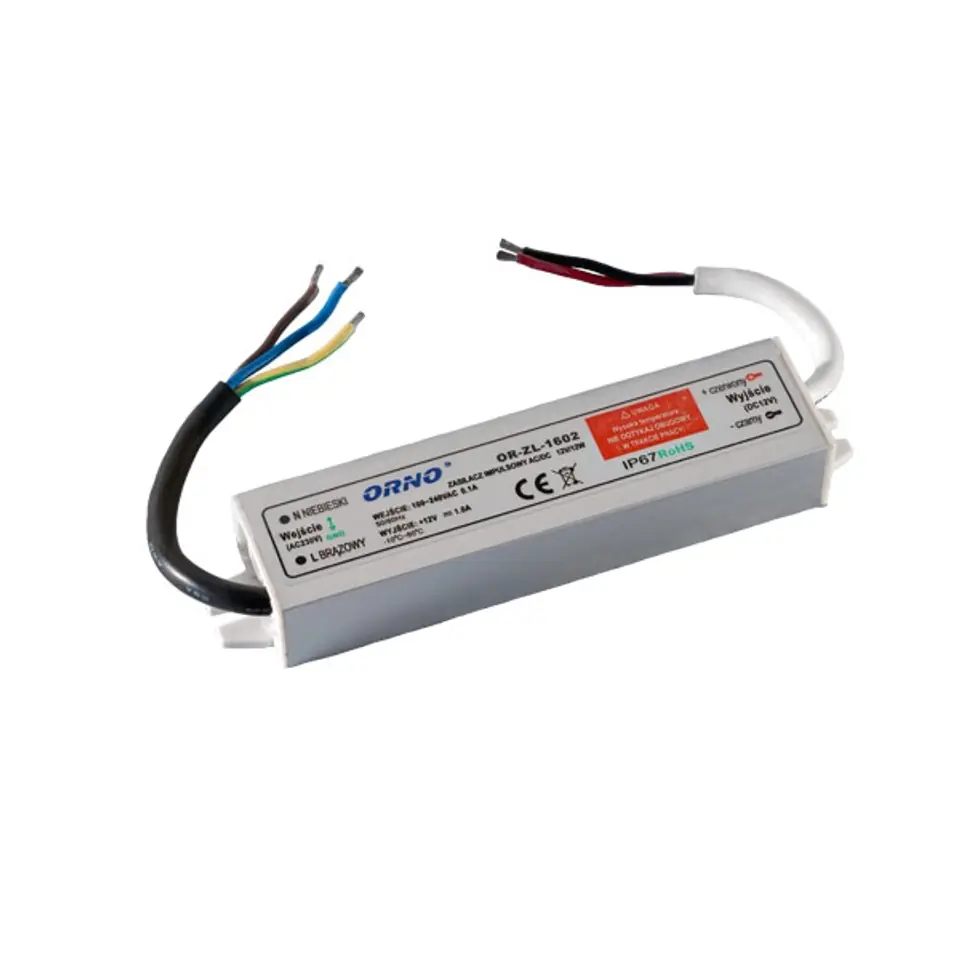 ⁨Netzteil für LED 12VDC 12W, IP67⁩ im Wasserman.eu