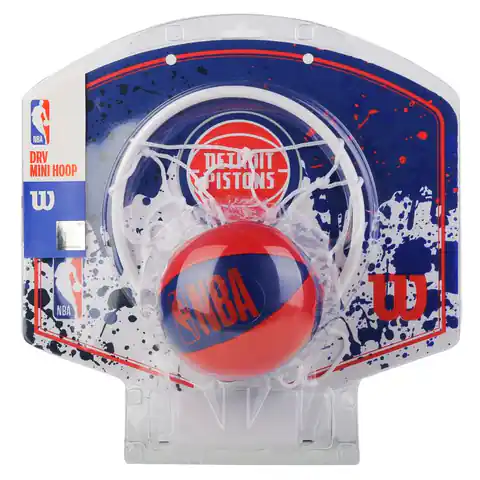 ⁨Tablica do koszykówki Mini Wilson NBA (kolor Niebieski, rozmiar One size)⁩ w sklepie Wasserman.eu