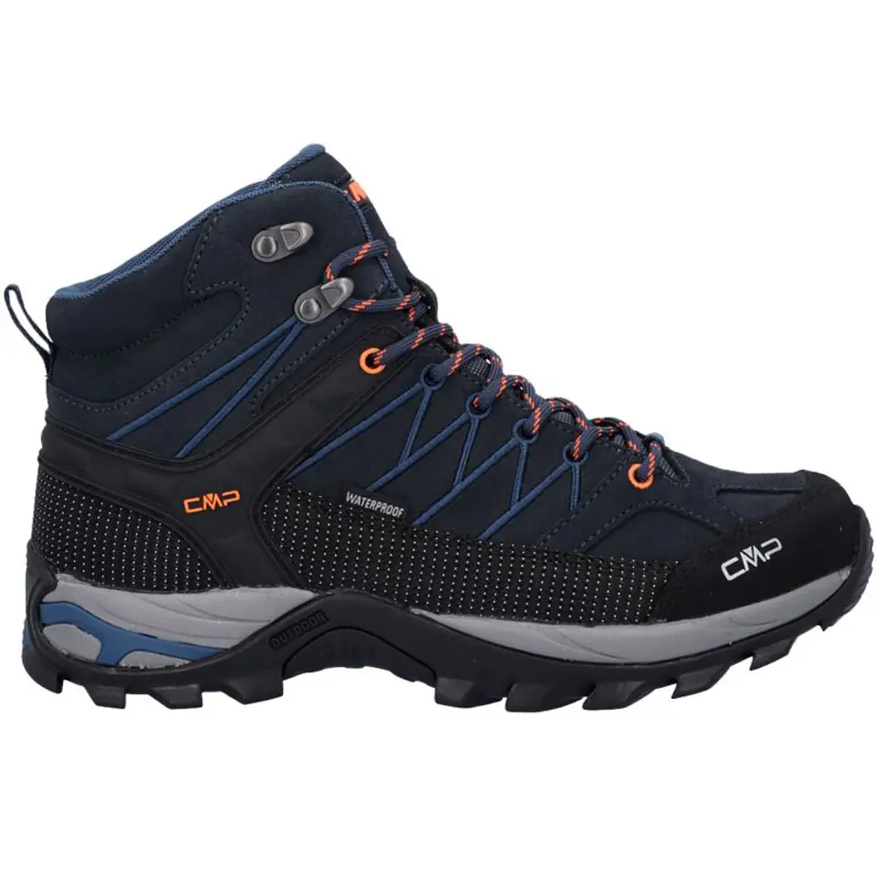 ⁨CMP Rigel Mid WP Men's Hiking Boots Navy-Black 3Q1294727NM⁩ at Wasserman.eu