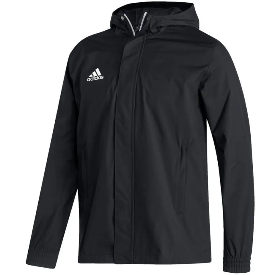 ⁨Kurtka adidas Entrada 22 All Weather Jacket M (kolor Czarny, rozmiar XXL)⁩ w sklepie Wasserman.eu