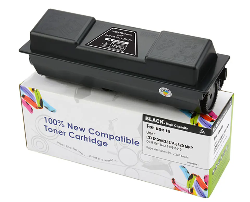 ⁨Toner Cartridge Web Czarny Utax CD5135, CD5235 zamiennik 613511010⁩ w sklepie Wasserman.eu