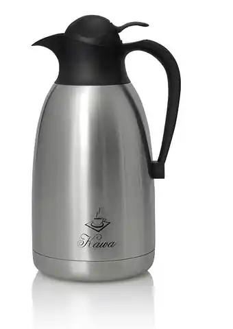 ⁨PROMIS Steel jug 1.5 l, coffee print⁩ at Wasserman.eu