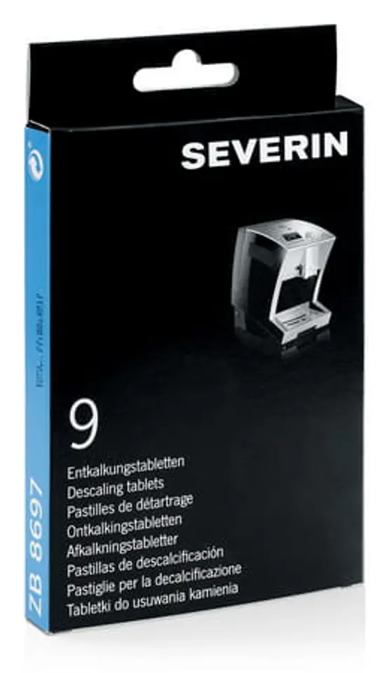 ⁨Tabletki odkamianiające SEVERIN 8697 do ekspresów Severin S2  i  S3⁩ w sklepie Wasserman.eu