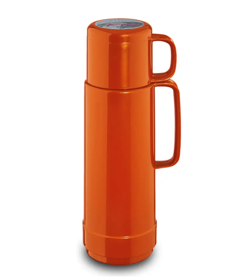 ROYPUNKT Glass thermos capacity. 0.750 l, shiny fox (red) at Wasserman.eu
