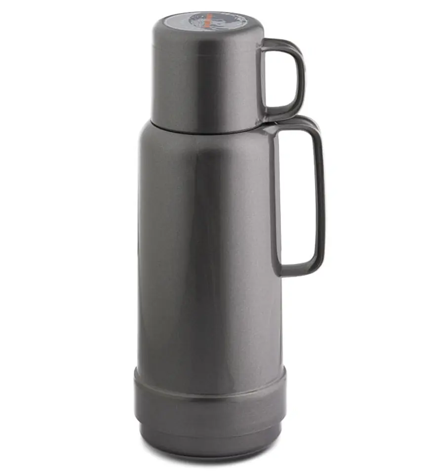 ⁨ROTPUNKT Glass thermos capacity. 1.0 l silver light (silver)⁩ at Wasserman.eu