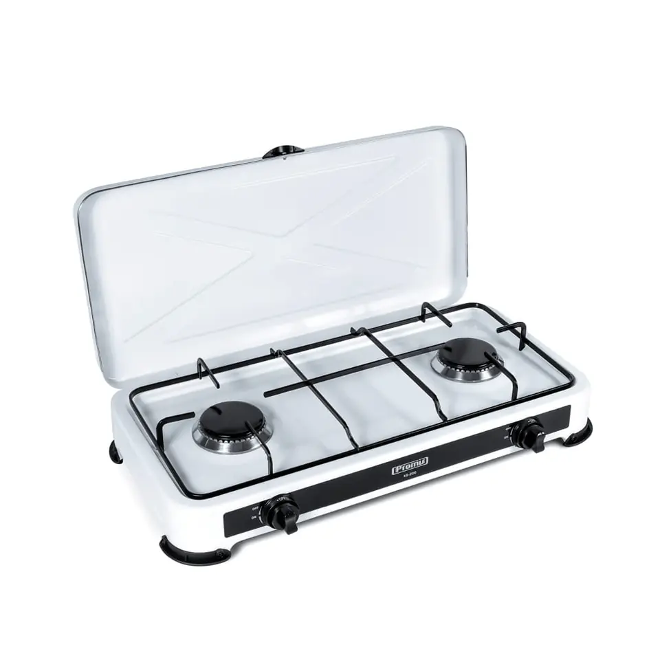 ⁨Gas cooker PROMIS KG200  WHITE  WITHOUT REDUCER⁩ at Wasserman.eu