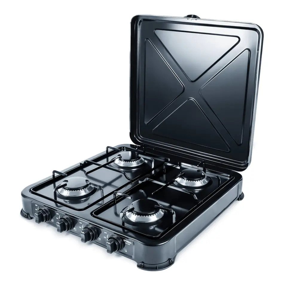 ⁨Promis KG400C hob Black,White Countertop Gas 4 zone(s)⁩ at Wasserman.eu