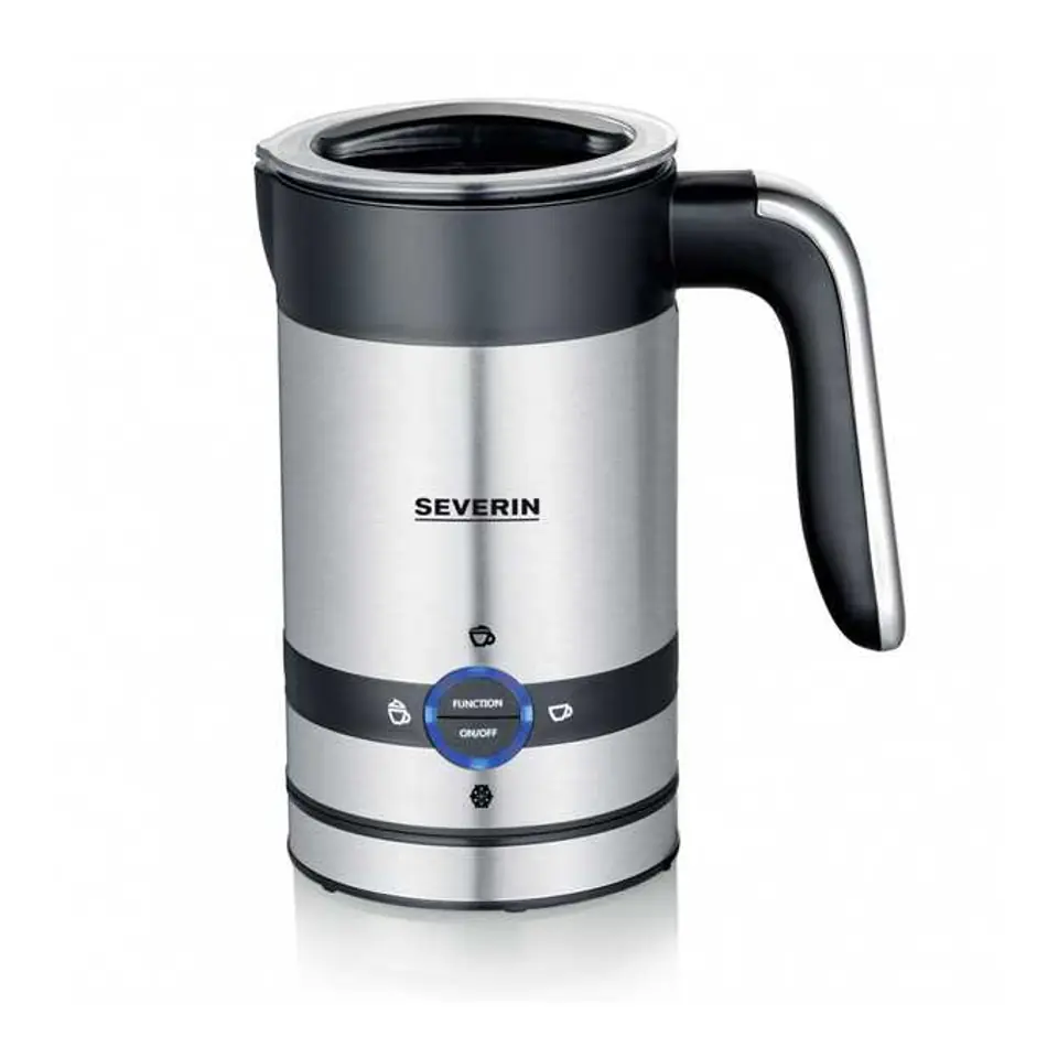 ⁨Severin SM 3584 Milchaufschäumer Automatische Milchaufschäumer Schwarz, Edelstahl⁩ im Wasserman.eu