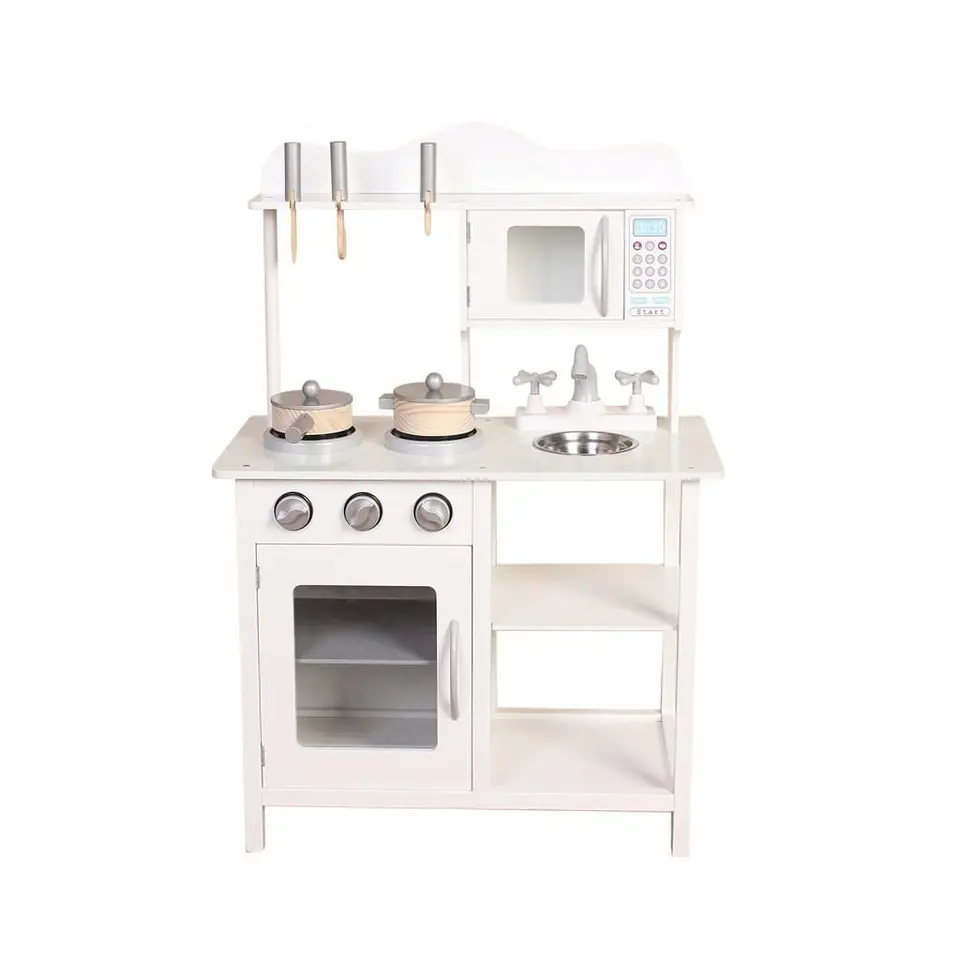 ⁨PROMIS Wooden children's kitchen with accessories⁩ at Wasserman.eu