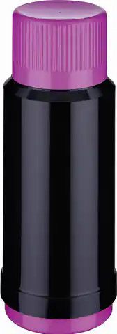 ⁨Termos szklany Rotpunkt 40 poj. 1,0 l, black-el.-bottle pop (czarno-fioletowy)⁩ w sklepie Wasserman.eu
