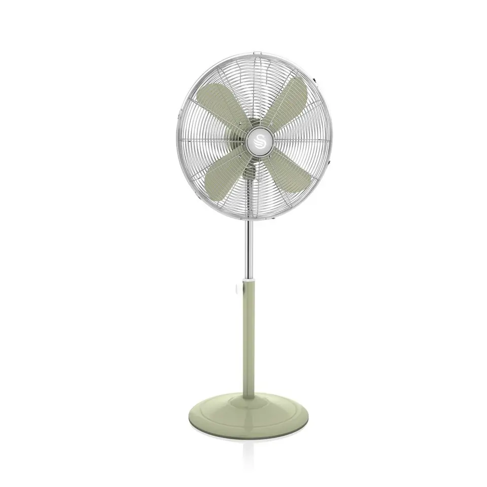 Wentylator stojący Swan RETRO SFA12610GN (kolor zielony) w sklepie Wasserman.eu