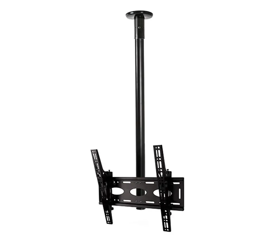 ⁨B-Tech Universal Flat Screen Ceiling Mount with Tilt (VESA 400) - 1.5m Ø50mm Pole⁩ at Wasserman.eu