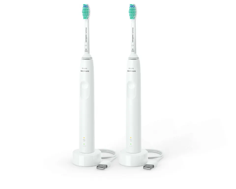 Set of 2.electric sonic toothbrush HX3675/1 at Wasserman.eu