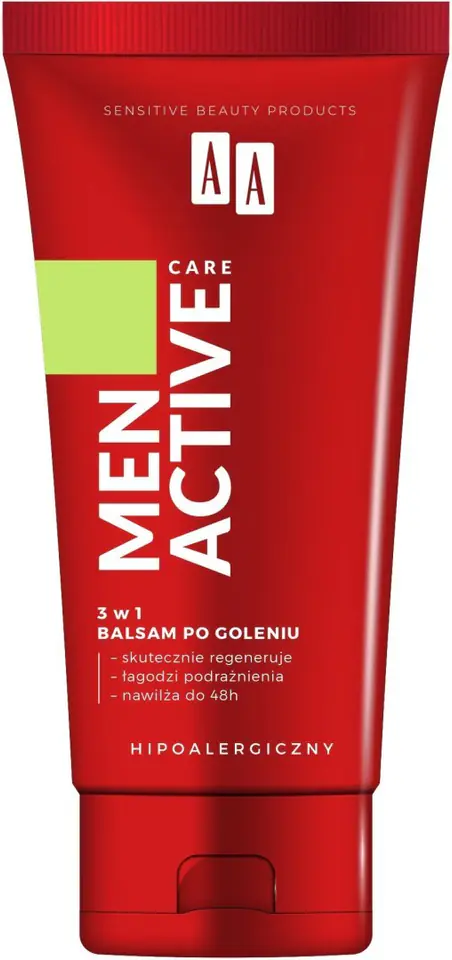 ⁨AA Men Active Care Balsam po goleniu 3w1 100ml⁩ w sklepie Wasserman.eu