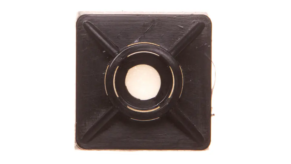 ⁨Belt holder - self-adhesive SPP 19X19 FA (BLACK) /100pcs/⁩ at Wasserman.eu