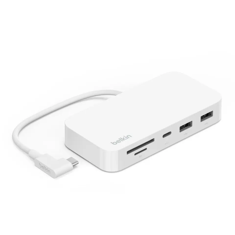 ⁨BELKIN HUB USB-C CONNECT 6-IN-1 MULTIPORT WHITE⁩ w sklepie Wasserman.eu