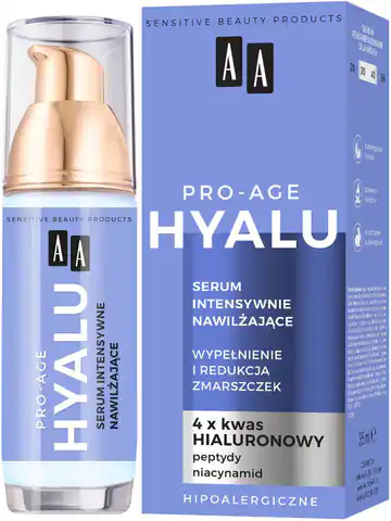 ⁨AA Pro-Age Hyalu Serum intensywnie nawilżające 35ml⁩ w sklepie Wasserman.eu