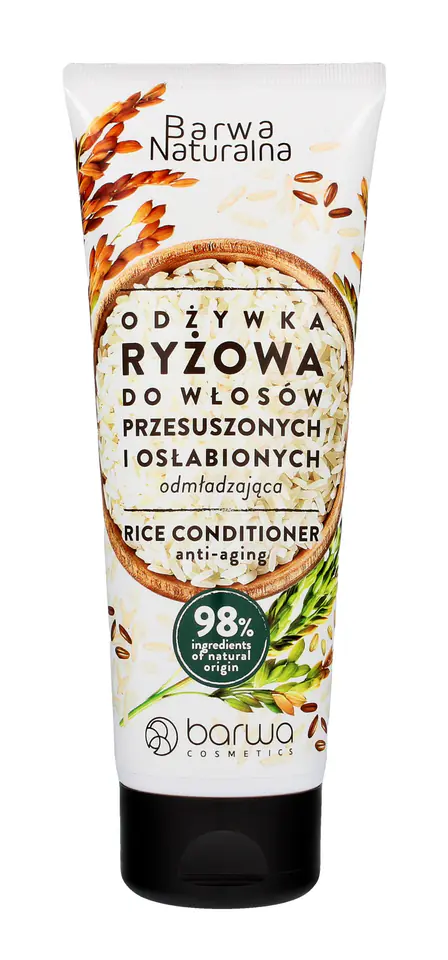 ⁨NATURAL COLOUR RICE CONDITIONER tube 200ml⁩ at Wasserman.eu