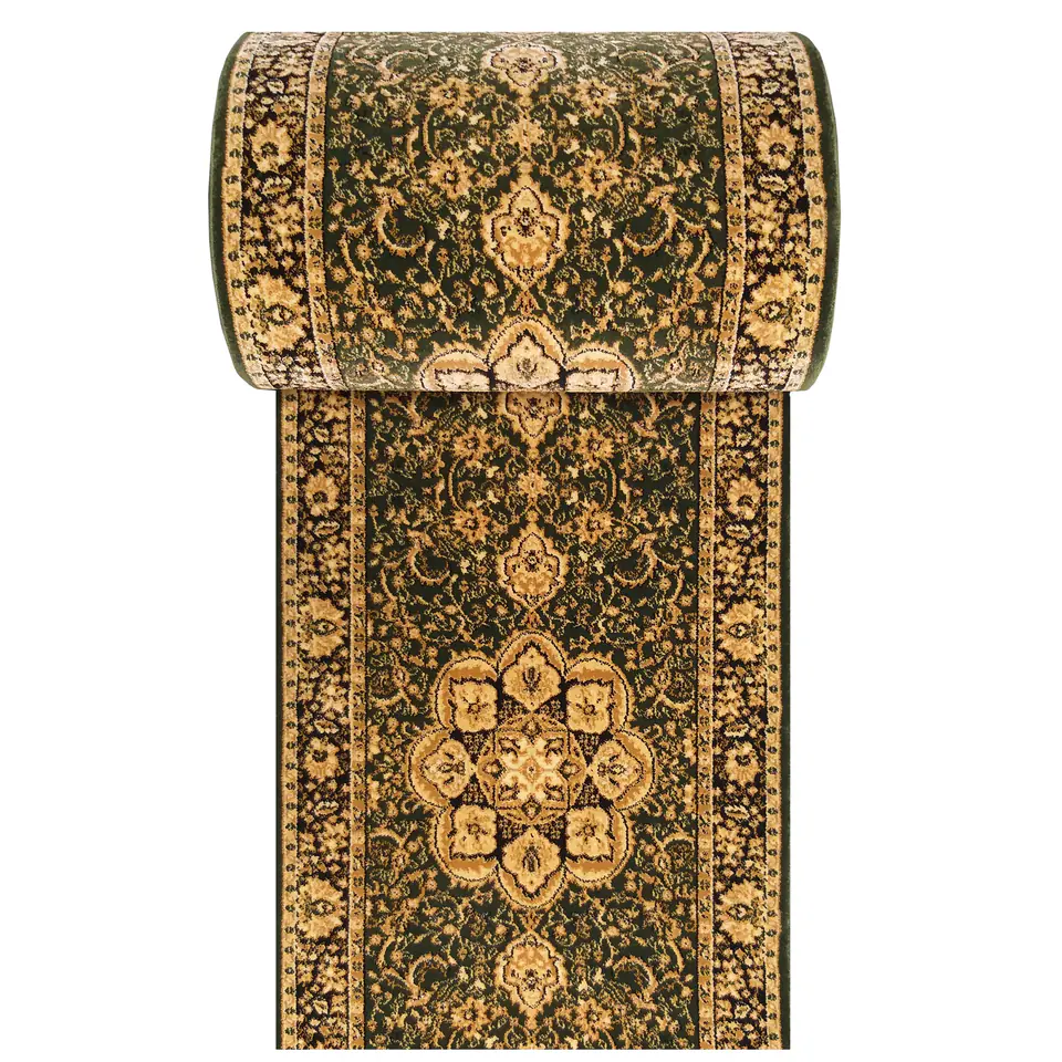 ⁨Chodnik Exclusive 03 - zielony - 60 - 120cm : Kolor - zielony, Szerokość - 60 cm⁩ w sklepie Wasserman.eu