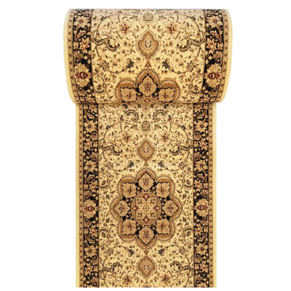 ⁨Chodnik Exclusive 03 - kremowy - 60 - 120cm : Kolor - kremowy, Szerokość - 60 cm⁩ w sklepie Wasserman.eu