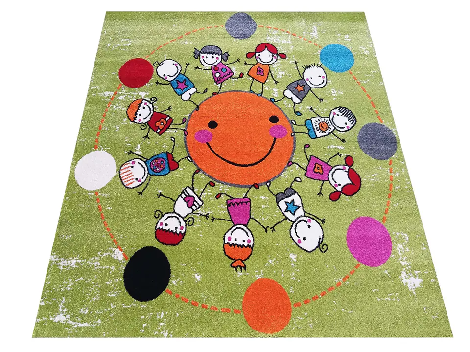 Bella 117 : Kolor - zielony, Rozmiar - 400 x 400 cm w sklepie Wasserman.eu
