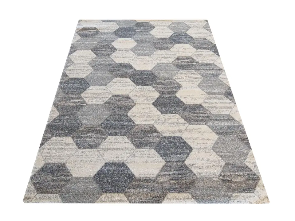 ⁨Dywan VISTA 02 Szary : Kolor - szary, Rozmiar - 120 x 170 cm⁩ w sklepie Wasserman.eu