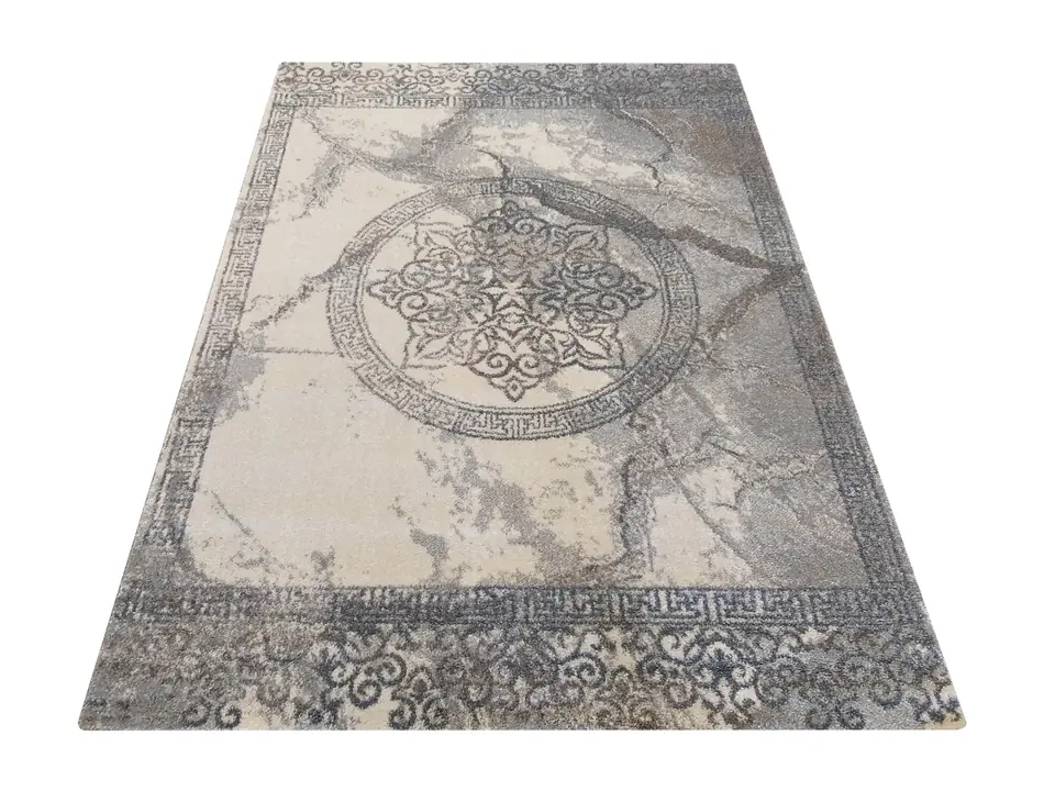 ⁨Dywan VISTA 04 Szary : Kolor - szary, Rozmiar - 120 x 170 cm⁩ w sklepie Wasserman.eu
