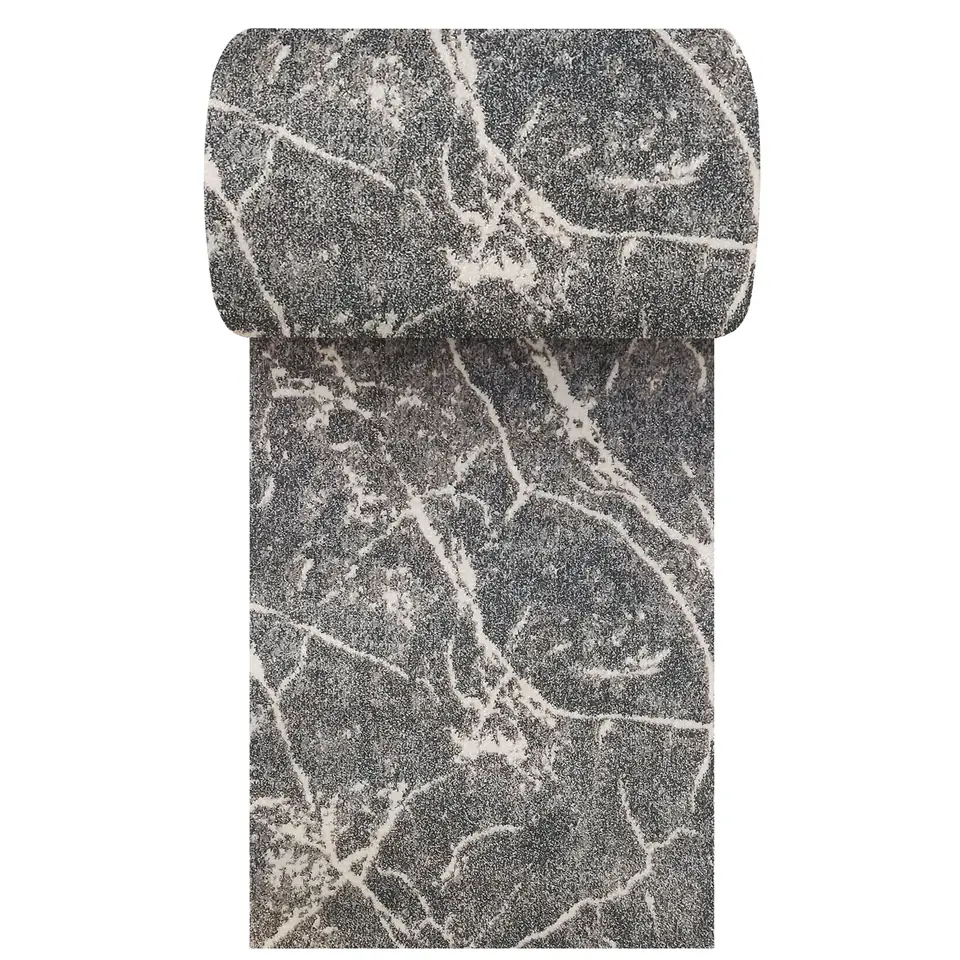⁨Chodnik dywanowy VISTA 07 - szary - szerokość od 60 cm do 120 cm : Szerokość - 70 cm⁩ w sklepie Wasserman.eu