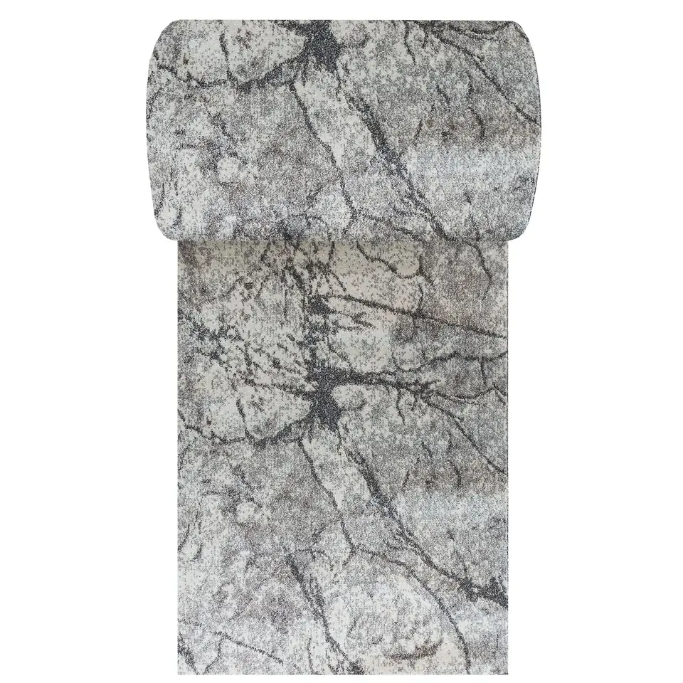 ⁨Chodnik dywanowy VISTA 08 - szary - szerokość od 60 cm do 120 cm : Szerokość - 70 cm⁩ w sklepie Wasserman.eu