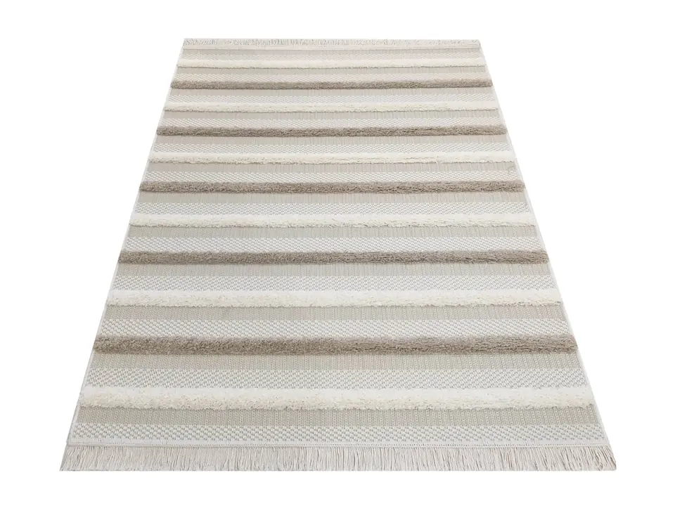 ⁨Dywan DELI 03 SAND : Rozmiar - 120 x 170 cm, Kolor - piaskowy⁩ w sklepie Wasserman.eu