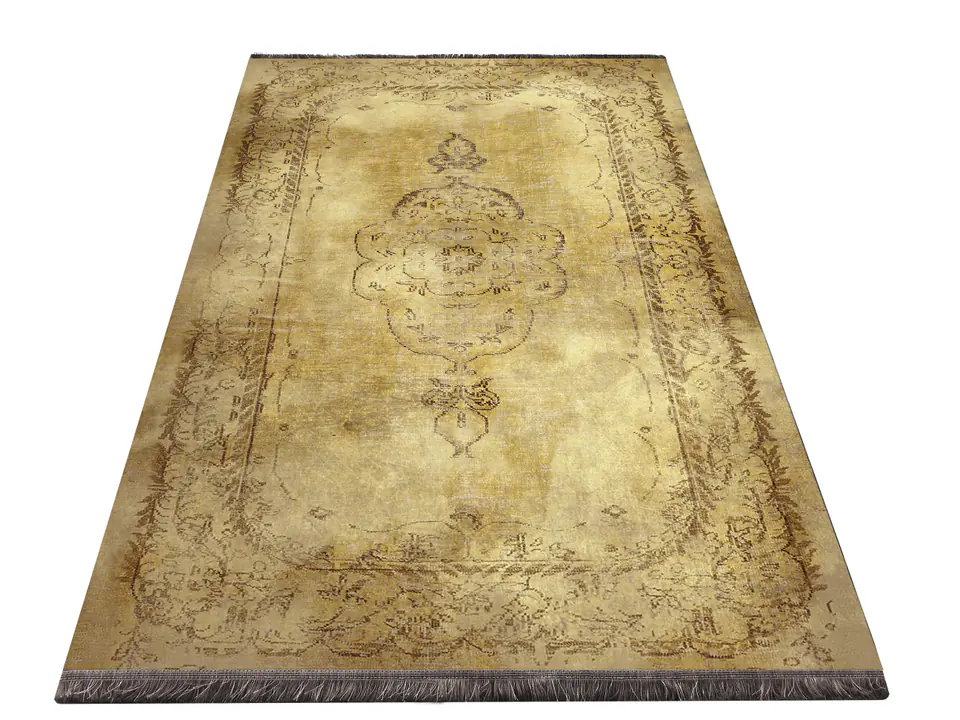 VINTAGE 300 ZŁOTY : Rozmiar - 160 x 230 cm, Kolor - złoty w sklepie Wasserman.eu