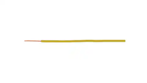 ⁨Installation cable H07V-U (DY) 2,5 yellow /100m/⁩ at Wasserman.eu
