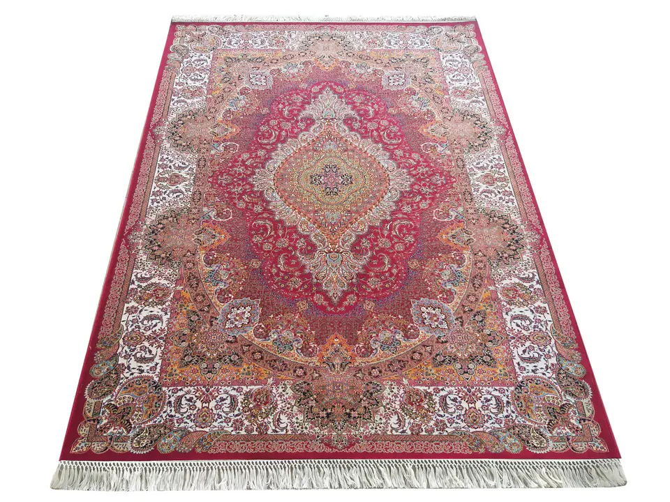 ⁨Dywan Ekskluzywny PERS 03 Red : Kolor - czerwony, Rozmiar - 150 x 230 cm⁩ w sklepie Wasserman.eu