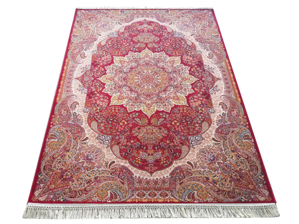 ⁨Dywan Ekskluzywny PERS 10 Red : Kolor - czerwony, Rozmiar - 150 x 230 cm⁩ w sklepie Wasserman.eu
