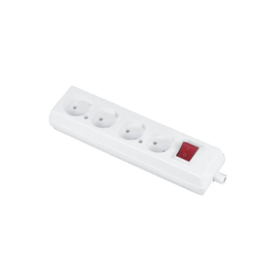 ⁨4x2P plug socket with switch⁩ at Wasserman.eu