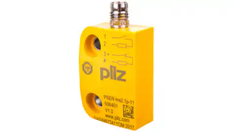 ⁨Wyłacznik bezpieczenstwa magnetyczny 1Z 1R IP67 LED PSEN ma2.1p-11/PSEN2.1-10 506406⁩ w sklepie Wasserman.eu