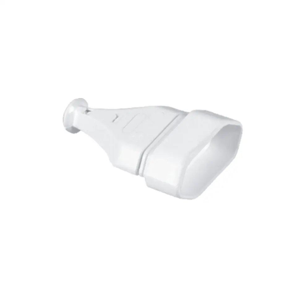 ⁨Portable socket flat b/u EURO 2,5A 250V detachable white GN-11⁩ at Wasserman.eu