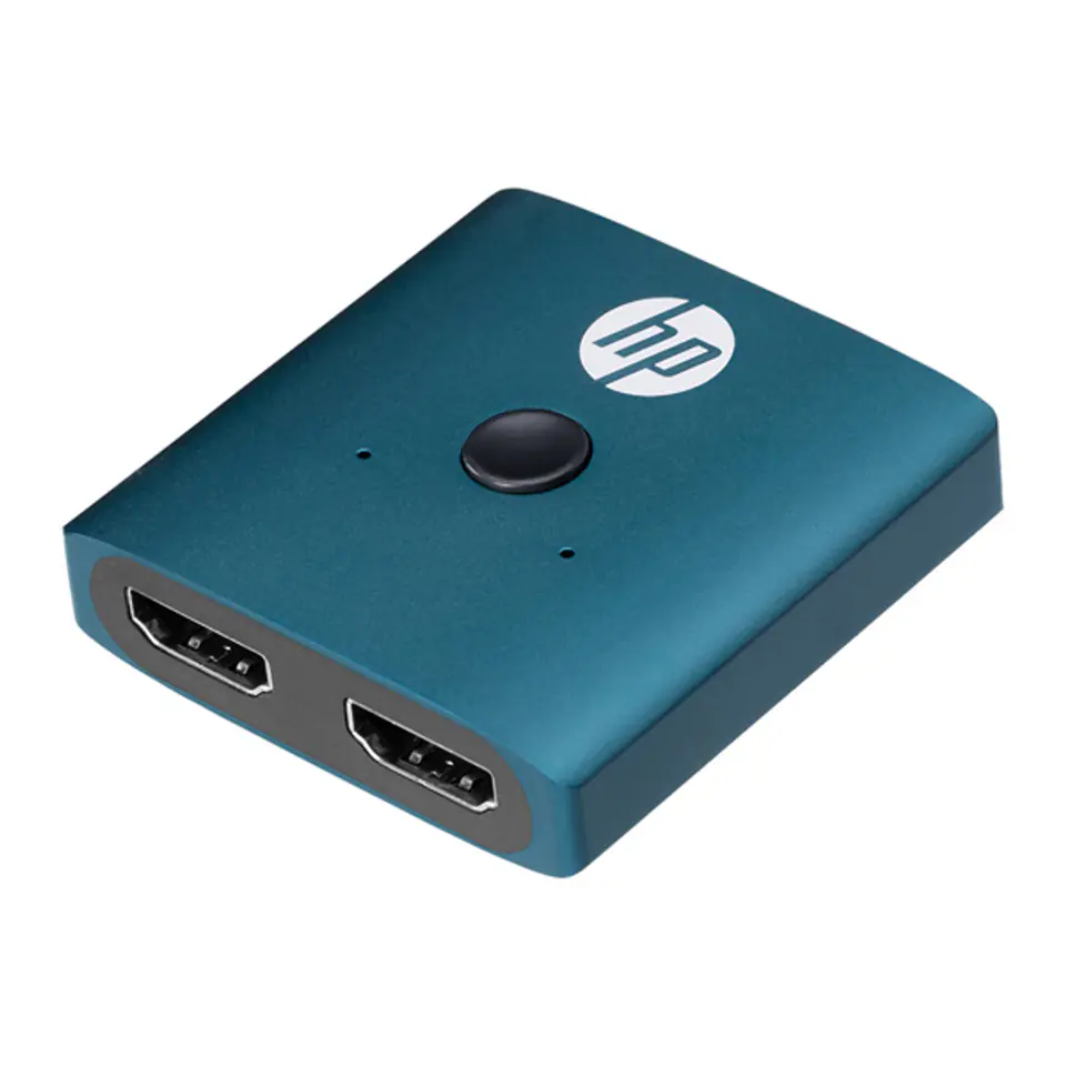 ⁨HDMI Switch, DHC-HD01V, HDMI F - 2x HDMI F, Morandi blue, Hewlett-Packard⁩ w sklepie Wasserman.eu