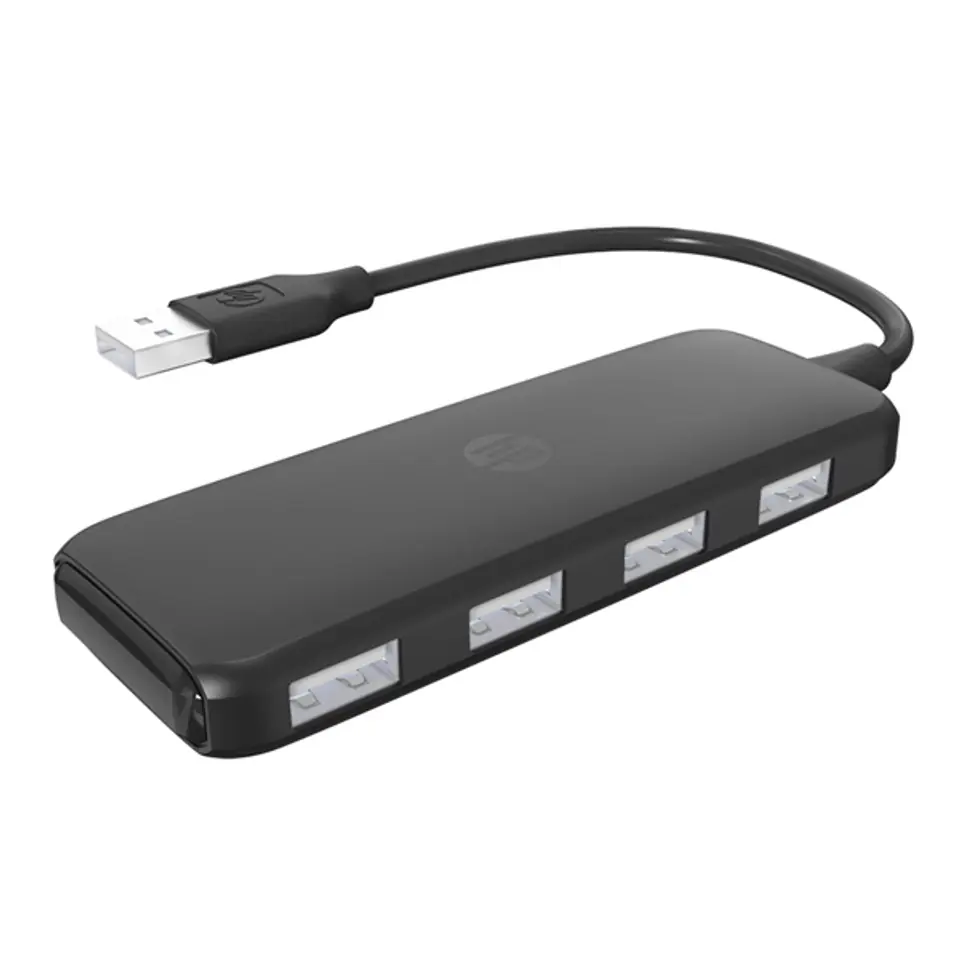 USB (2.0) hub 4-port, DHC-CT110C, czarny, Hewlett-Packard w sklepie Wasserman.eu
