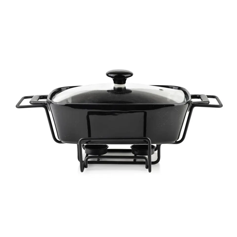 ⁨Naczynie z podgrzewaczem 1,4L Black⁩ w sklepie Wasserman.eu
